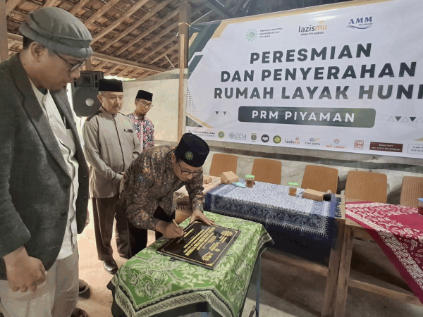 Buah Ta’awun: Rumah Layak Huni Hadiah Gotong Royong Warga Muhammadiyah Piyaman